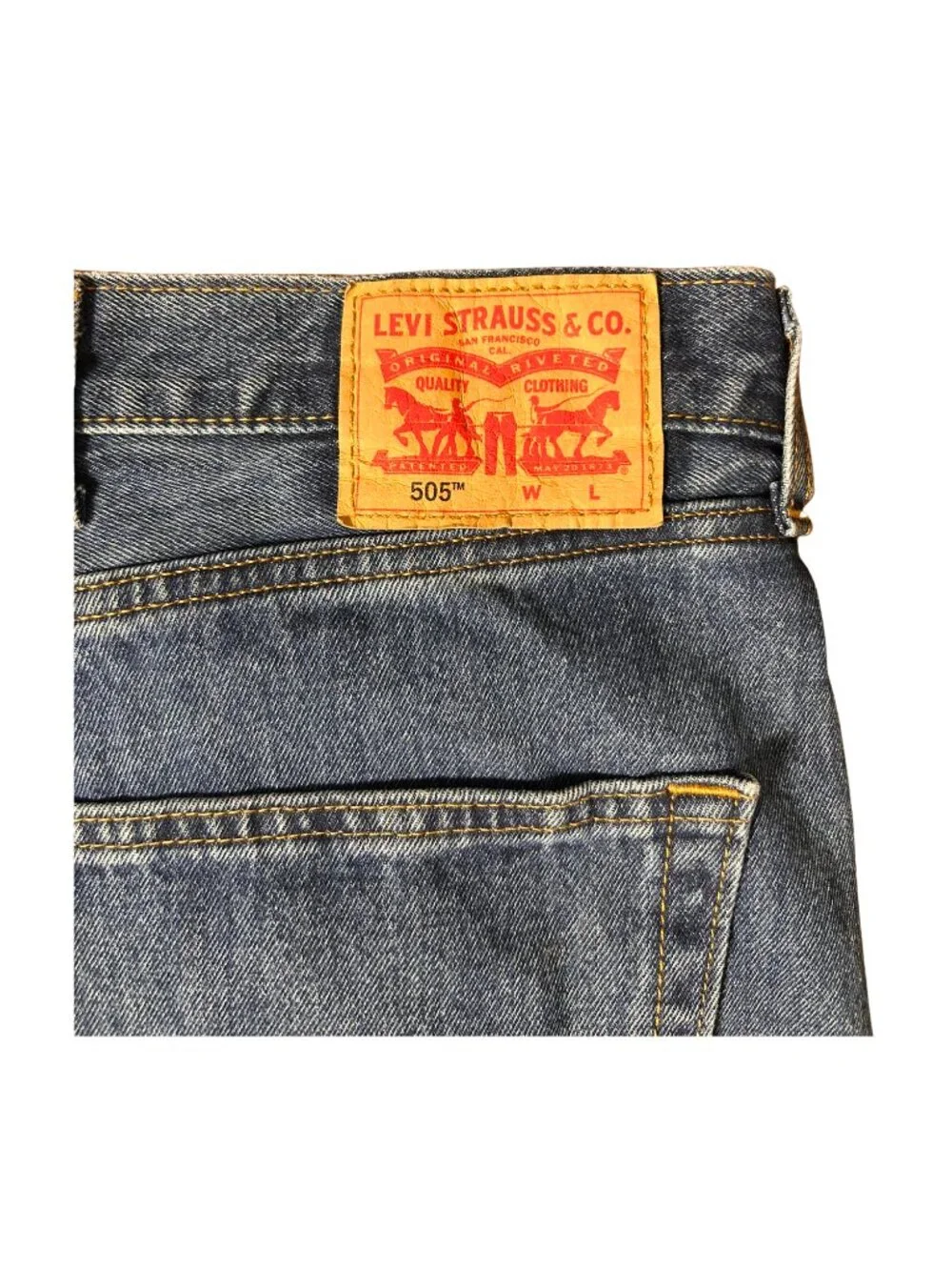 Levi’s 505 Regular Big & Tall Jeans 60x30 NWT